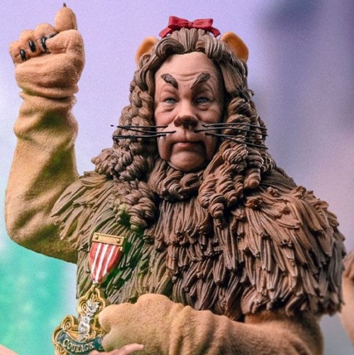 Cowardly Lion The Wizard of Oz Deluxe Art 1/10 Scale Statue by Iron Studios